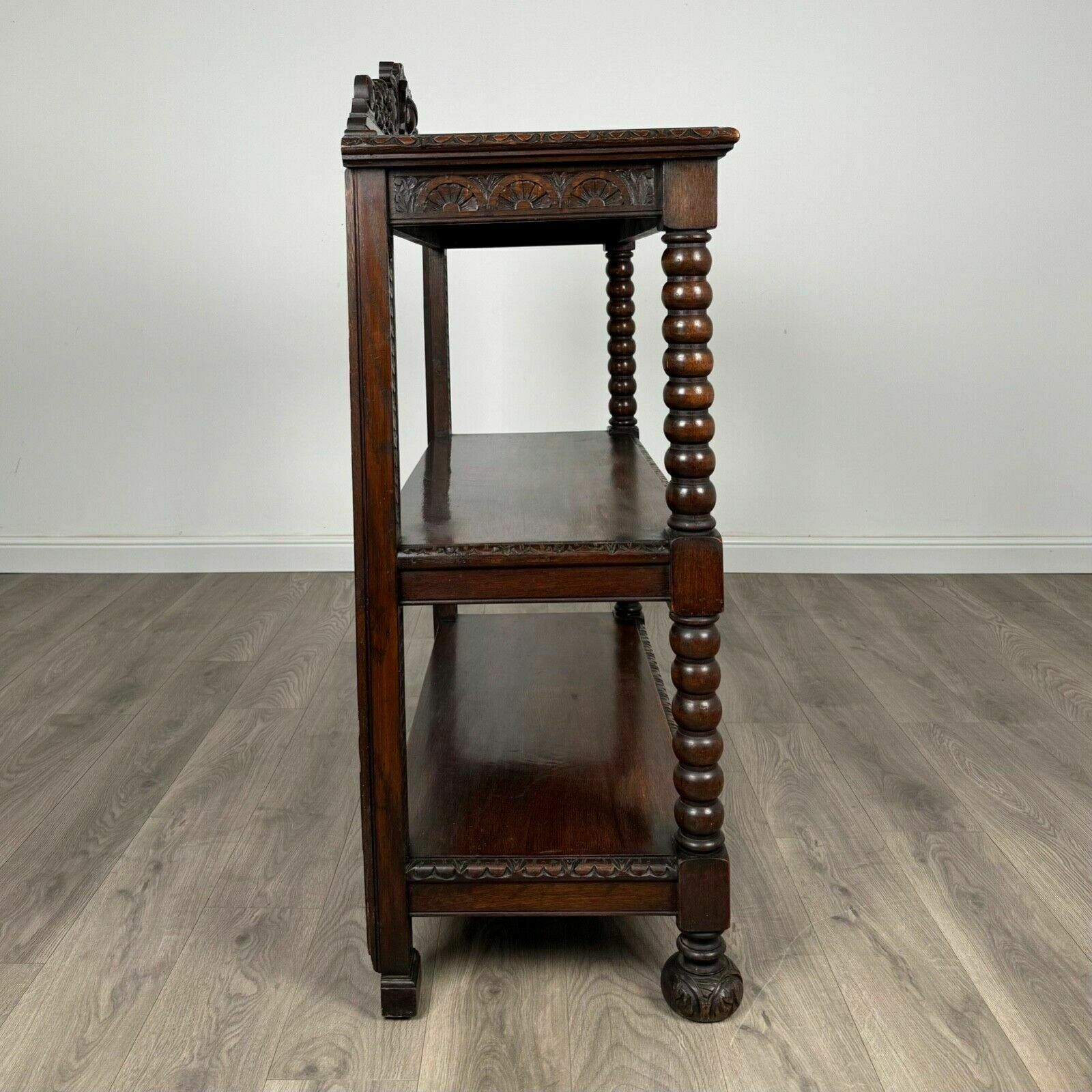Antique 19th Century Carved Oak Buffet / Sideboard photo buy