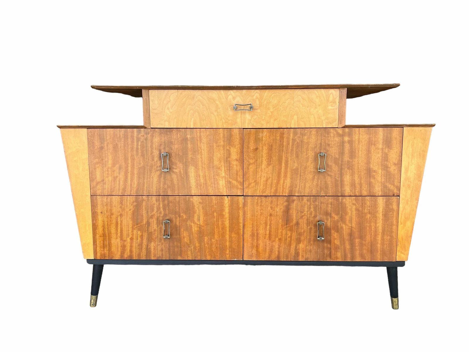 Mid Century Teak And Maple Dressing Lebus . photo Furniture