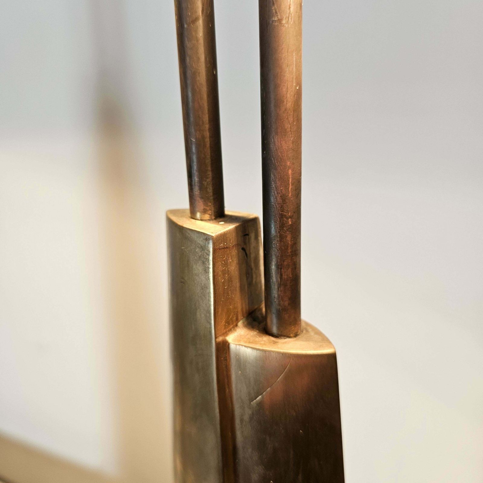 Large Brass "Ara" Table Lamps By Mies & Van Gessel, The Netherlands 1990s £10,100.36per Set photo buy