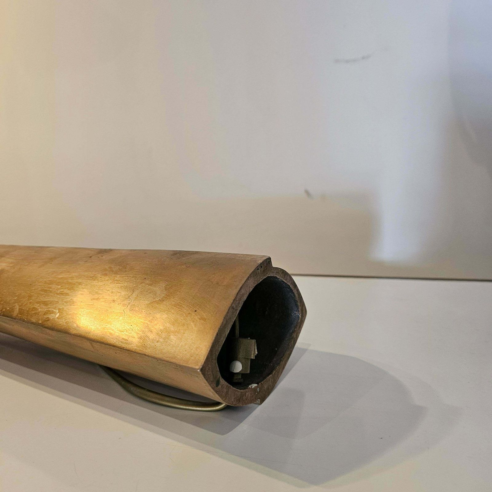photo furniture Large Brass "Ara" Table Lamps By Mies & Van Gessel, The Netherlands 1990s £10,100.36per Set