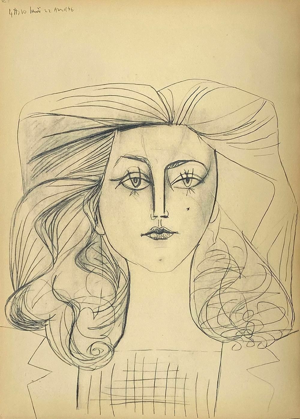 Pablo Picasso Portrait Of Françoise Gilot II