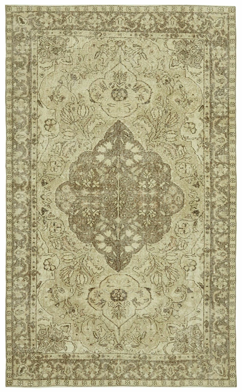 Handmade Turkish Vintage Wool Carpet 165 X 272cm