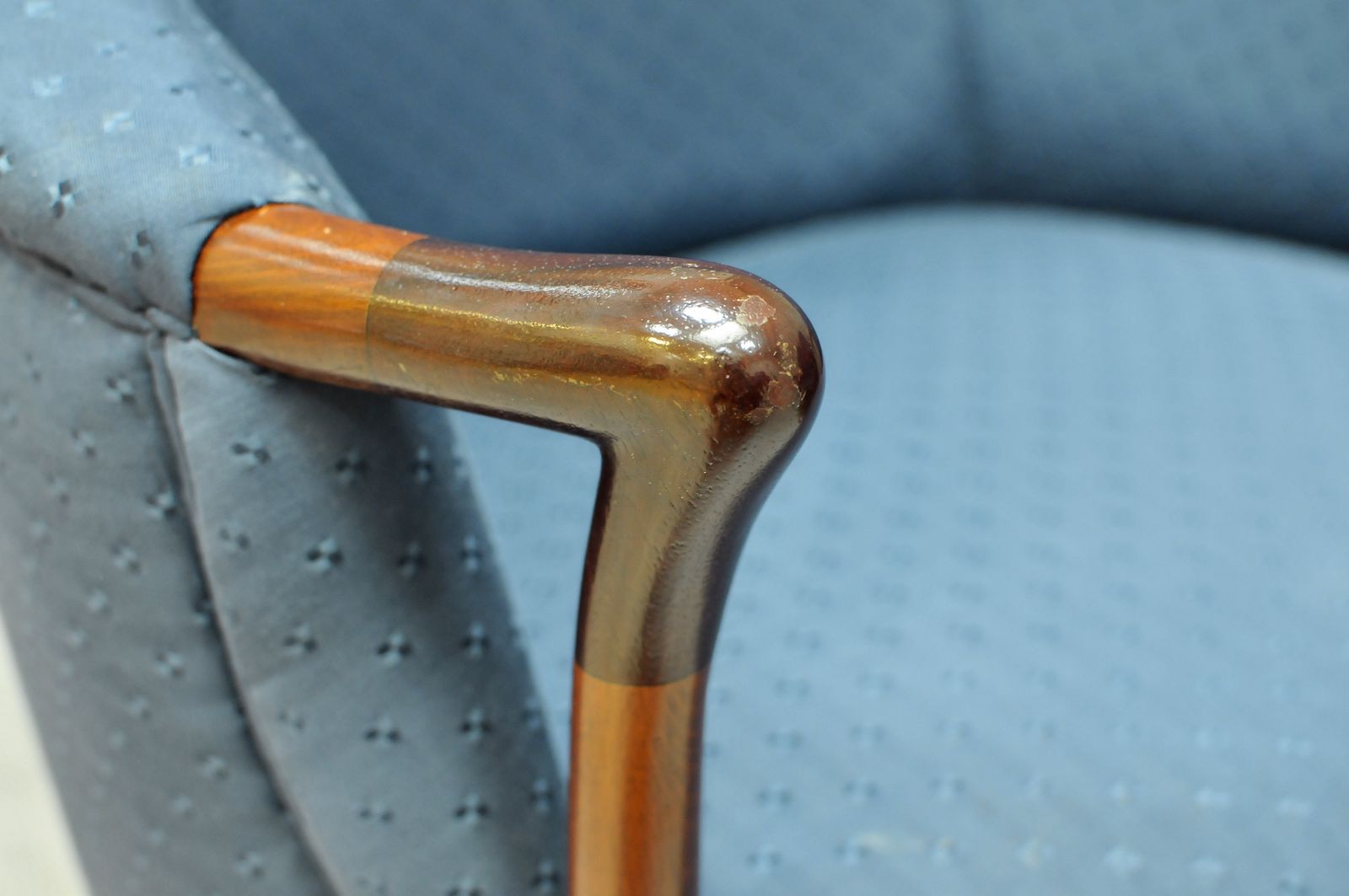 Designed By Umberto Asnago "Progetti" Armchairs. photo vintage