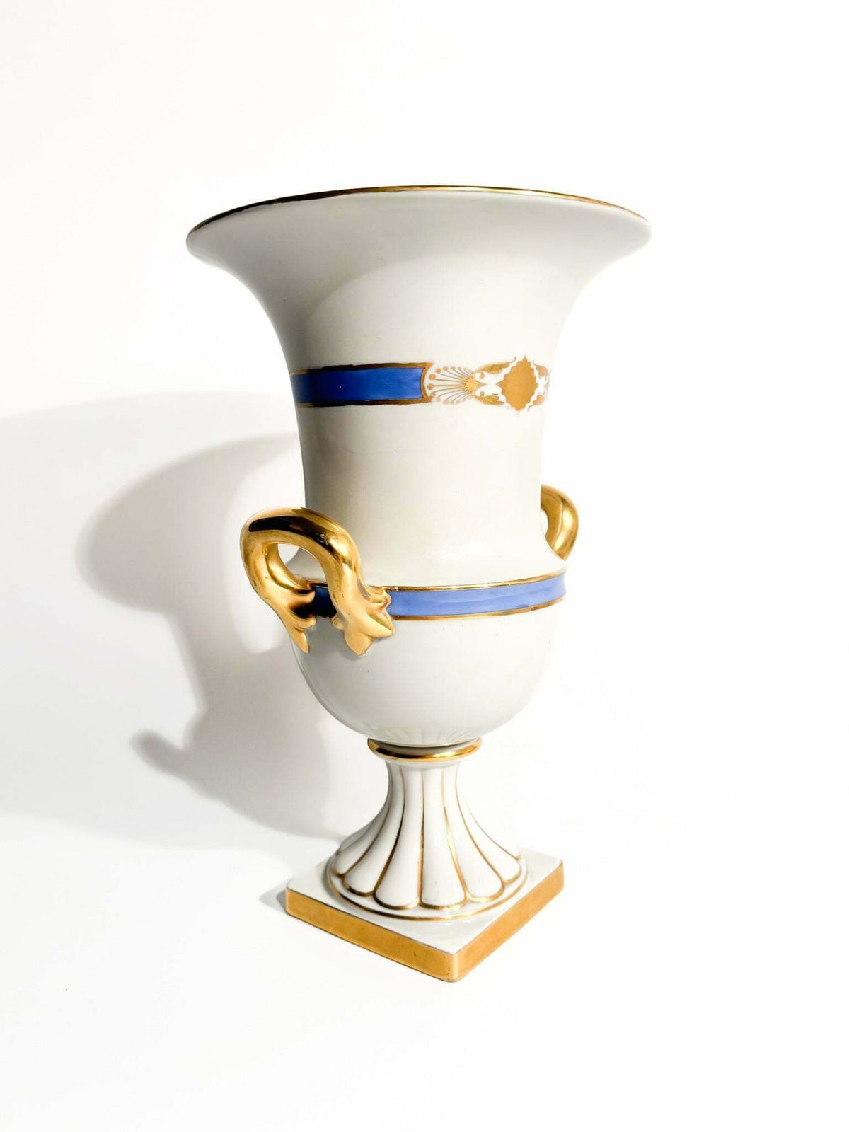 Hand Painted Herend Porcelain Vase From The 1940s photo for sale
