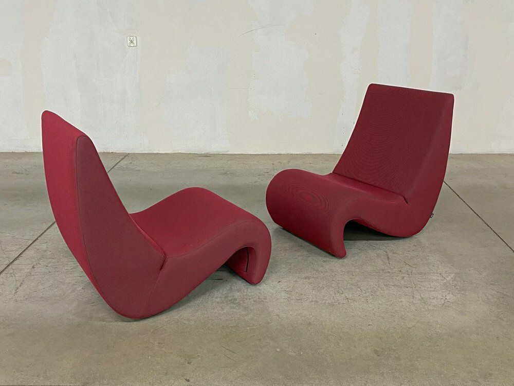 photo vintage Amoebe Lounge Chair By Verner Panton For Vitra, 2000s