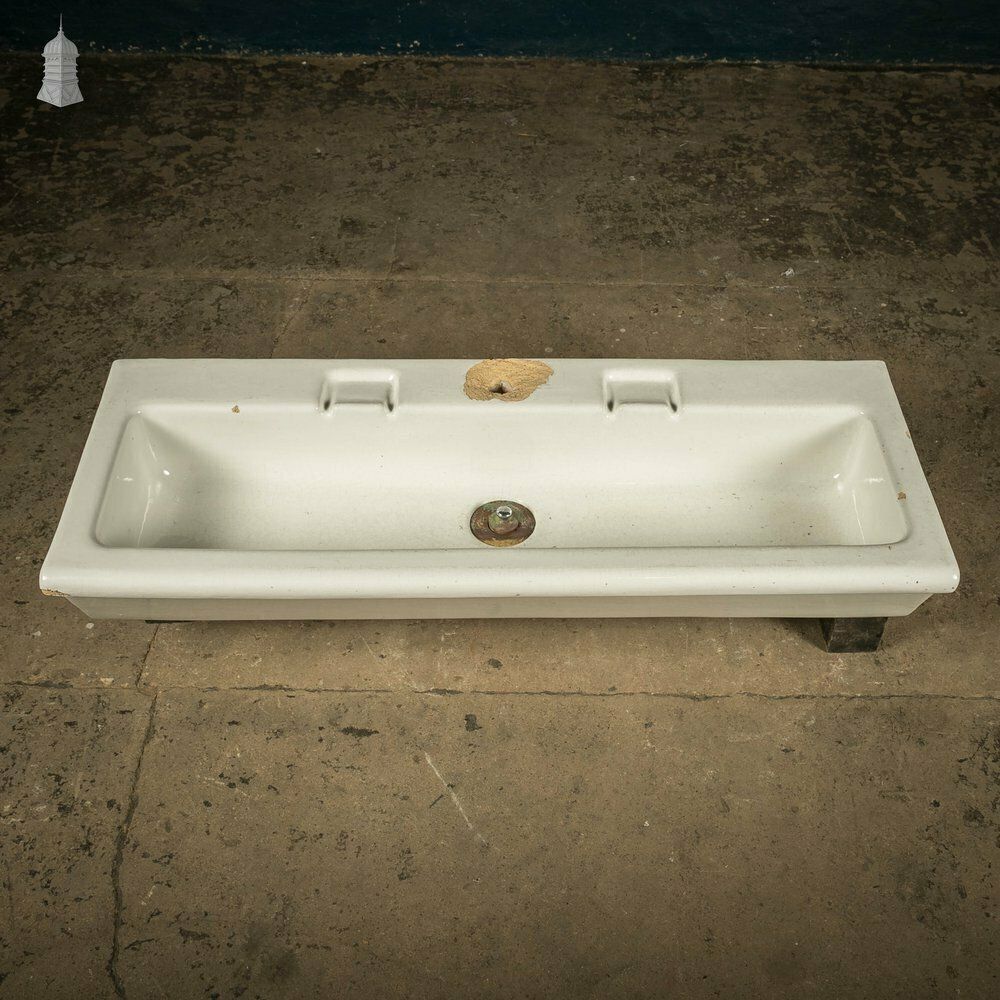 White Trough Sink