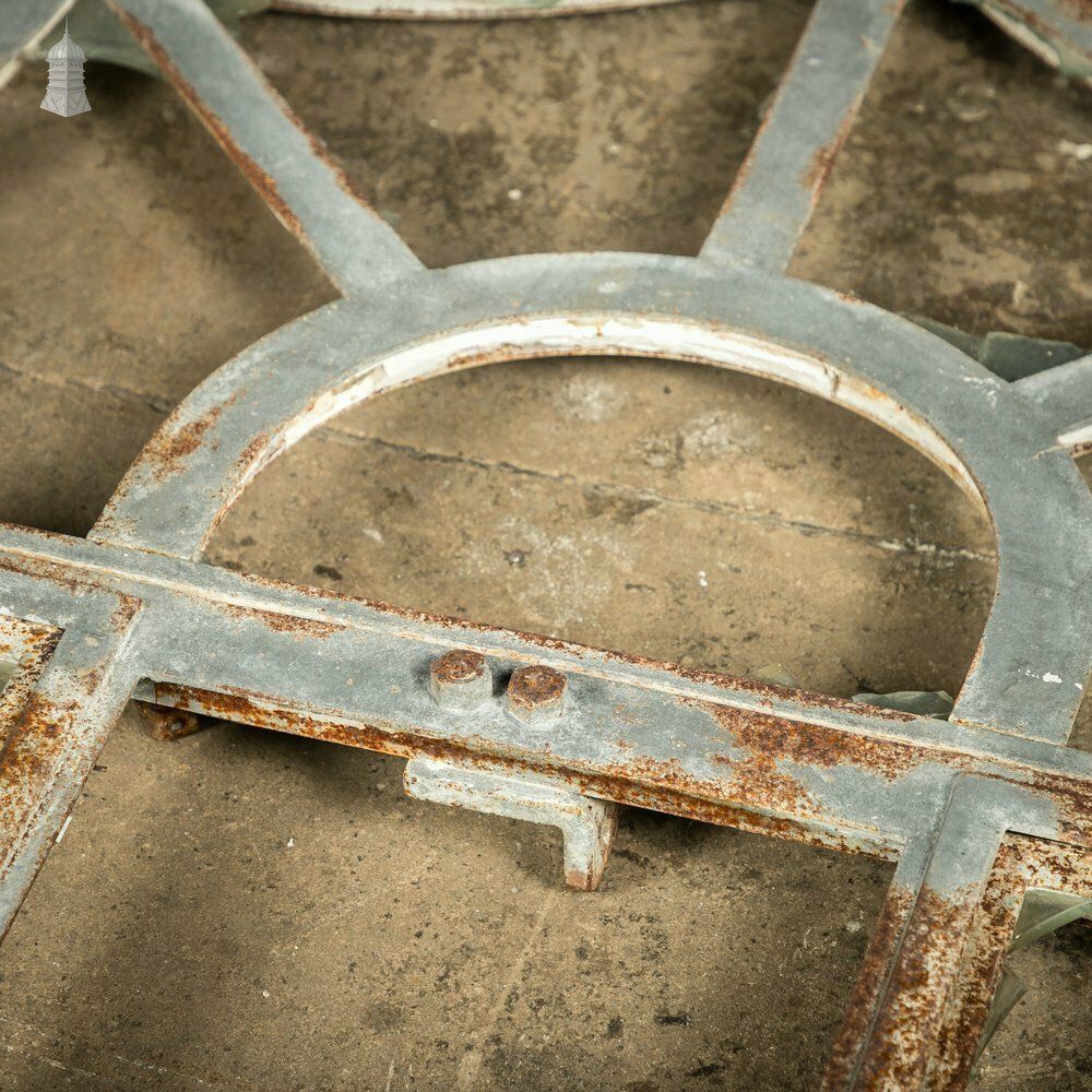 photo for sale Arch Top Window, Metal Frame