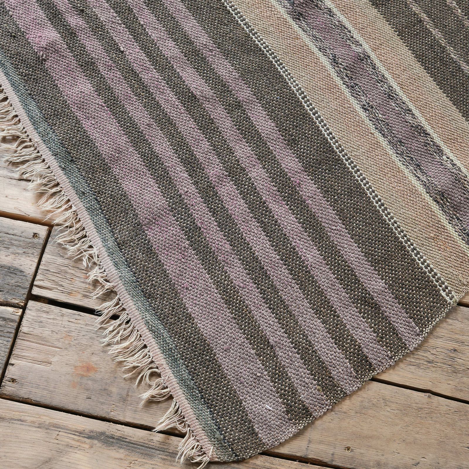 Antique Flat Weave Runner Rug, Early 20th Century photo furniture
