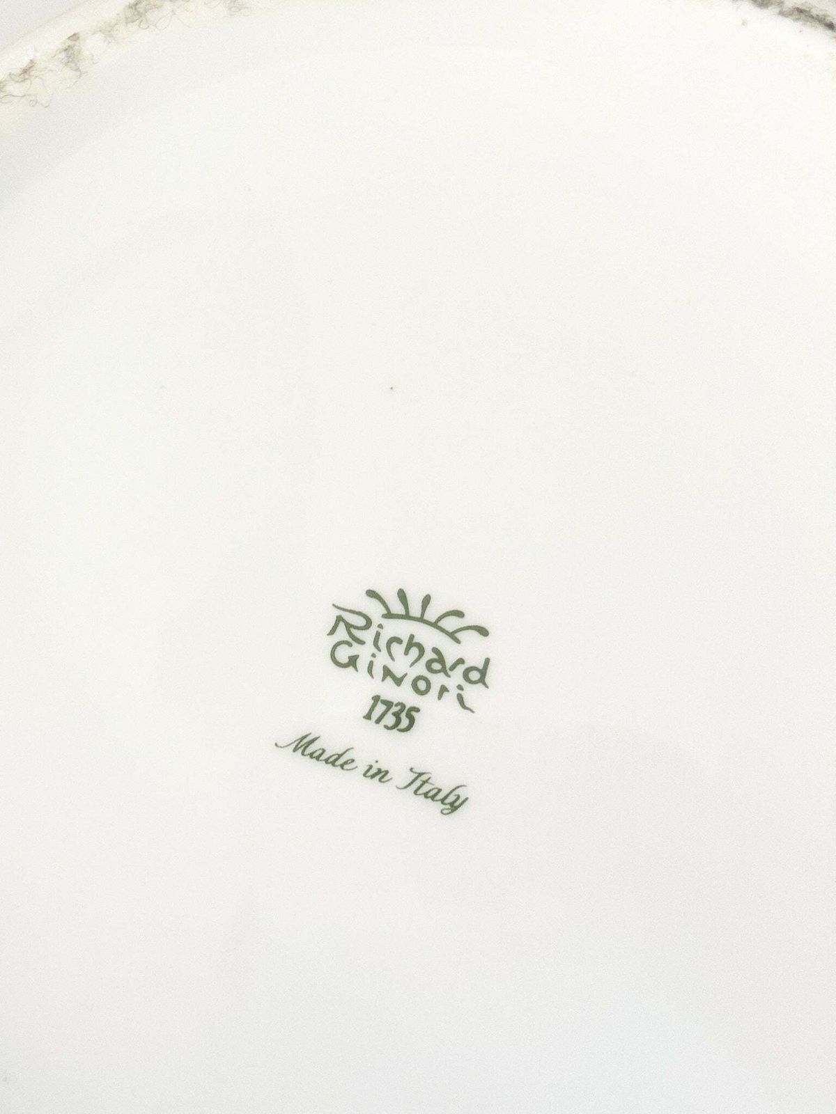 Porcelain Vase By Richard Ginori Gray 'Manifattura 1946' From The 1990s photo vinterior