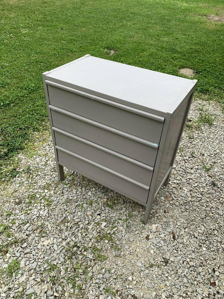 Danish Painted Wooden Chest Of Drawers, 1960s photo furniture