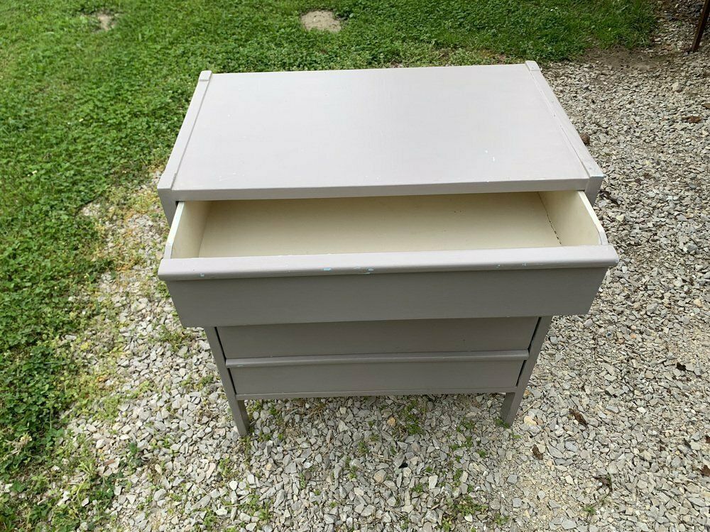 Danish Painted Wooden Chest Of Drawers, 1960s photo Furniture