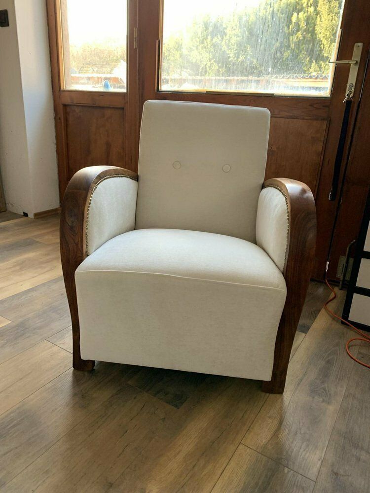 Hungarian Art Deco Armchair, 1930s, Set Of 2 photo Furniture