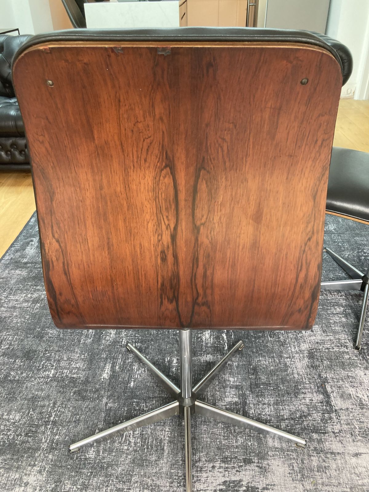 Set Of 6 Swivel Dining Chairs By Robert Heritage For Archie Shine   1960s photo 1500.0