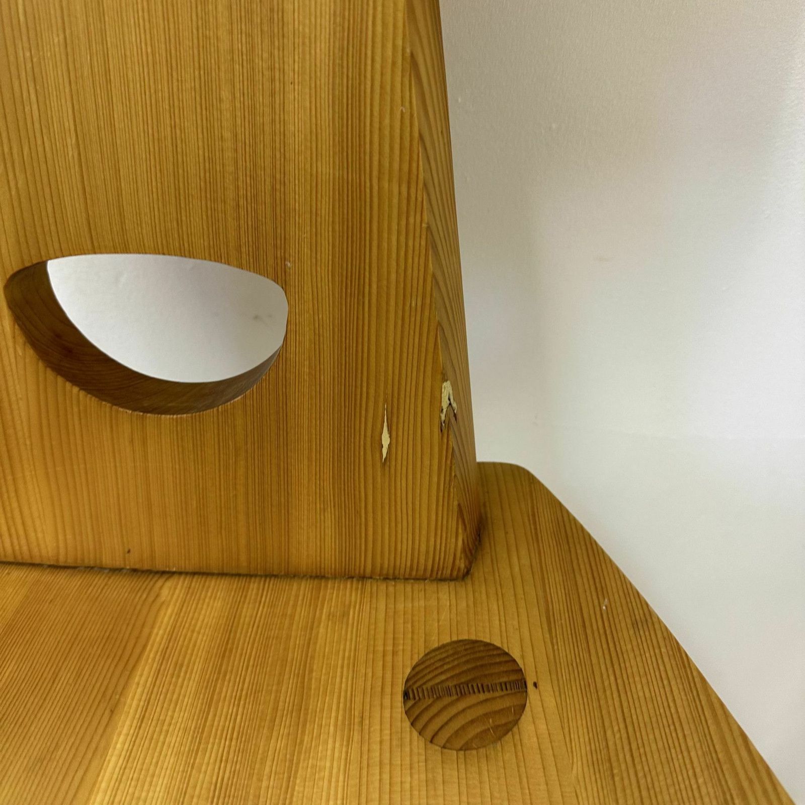 Jacob Kielland Brandt Eetkamerstoelen Massief Grenen Denemarken, Jaren 1960 photo Meubels