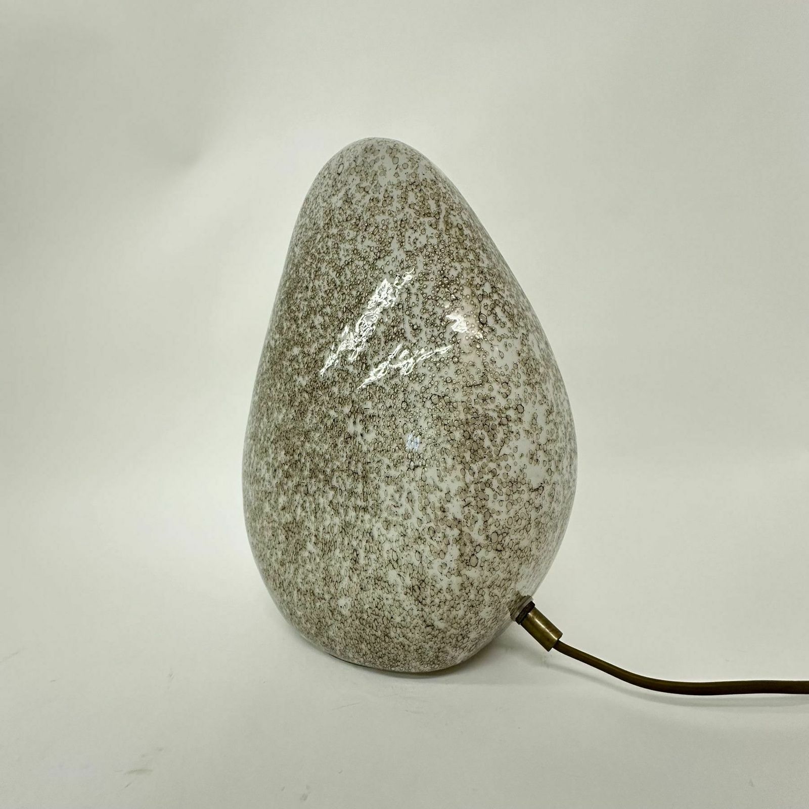 La Murrina Stone Glass Tafellamp, Jaren 1970 photo vinterior