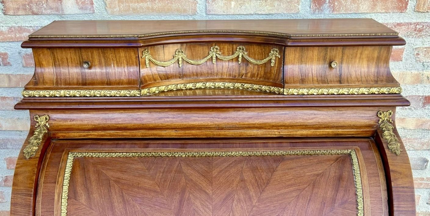 photo furniture Frans Rolluikbureau In De Transitiestijl, Ca. 1890