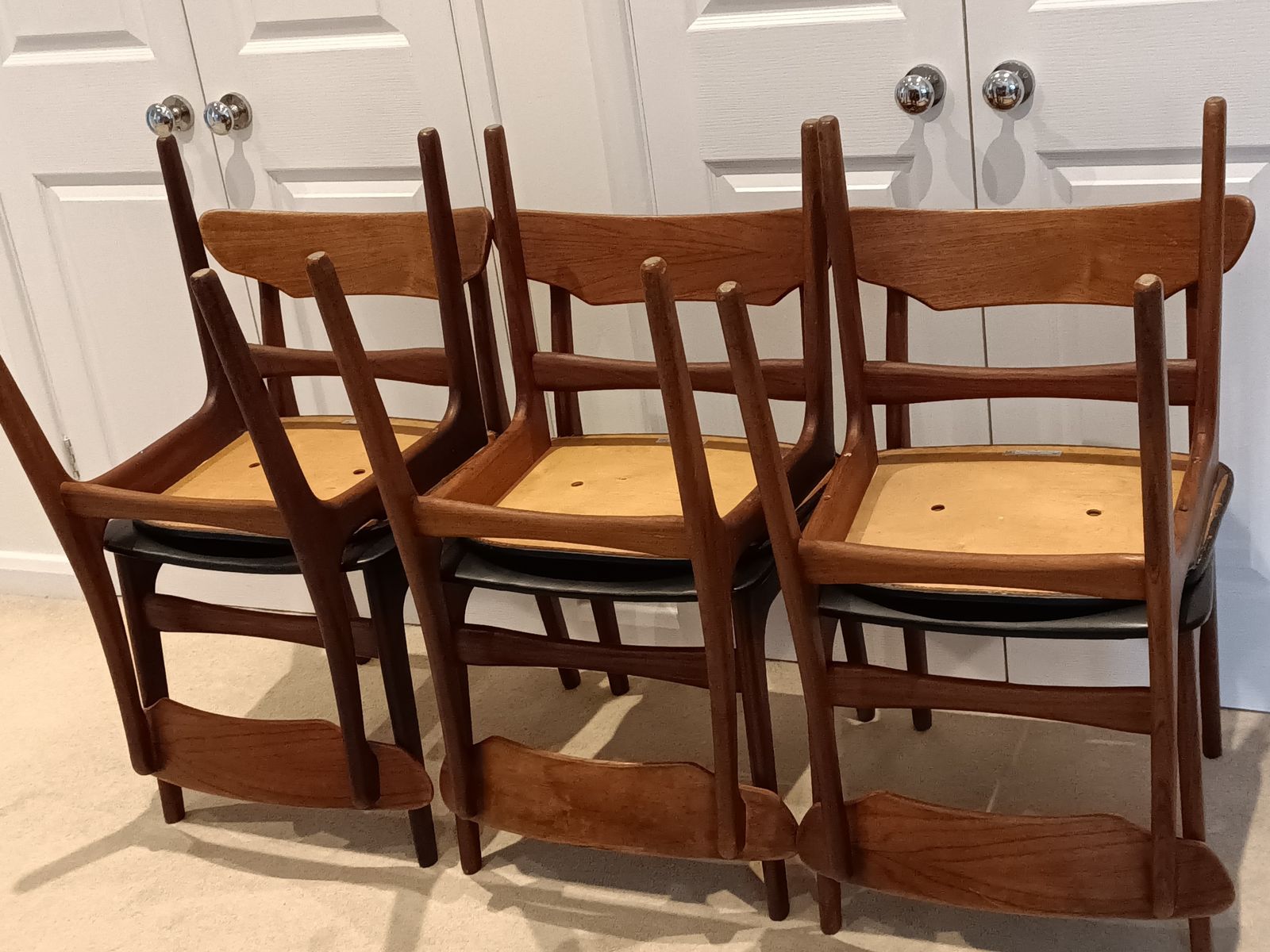 Furniture Matching Dining Table And 6 Chairs.  Schionning And Elgarrd photo