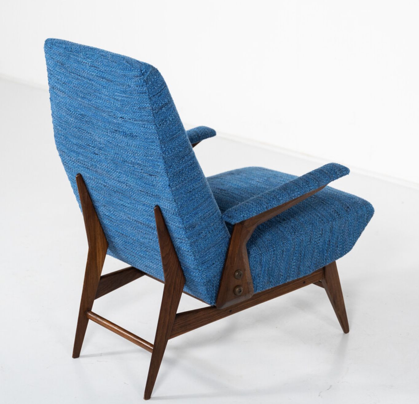 photo furniture Mid Century Modern Pair Of Armchairs By Vittorio Dassi, Italy, 1960s – New Upholstery