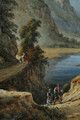 photo furniture Two Watercolors Signed By François Jules Collignon (1811 1846).