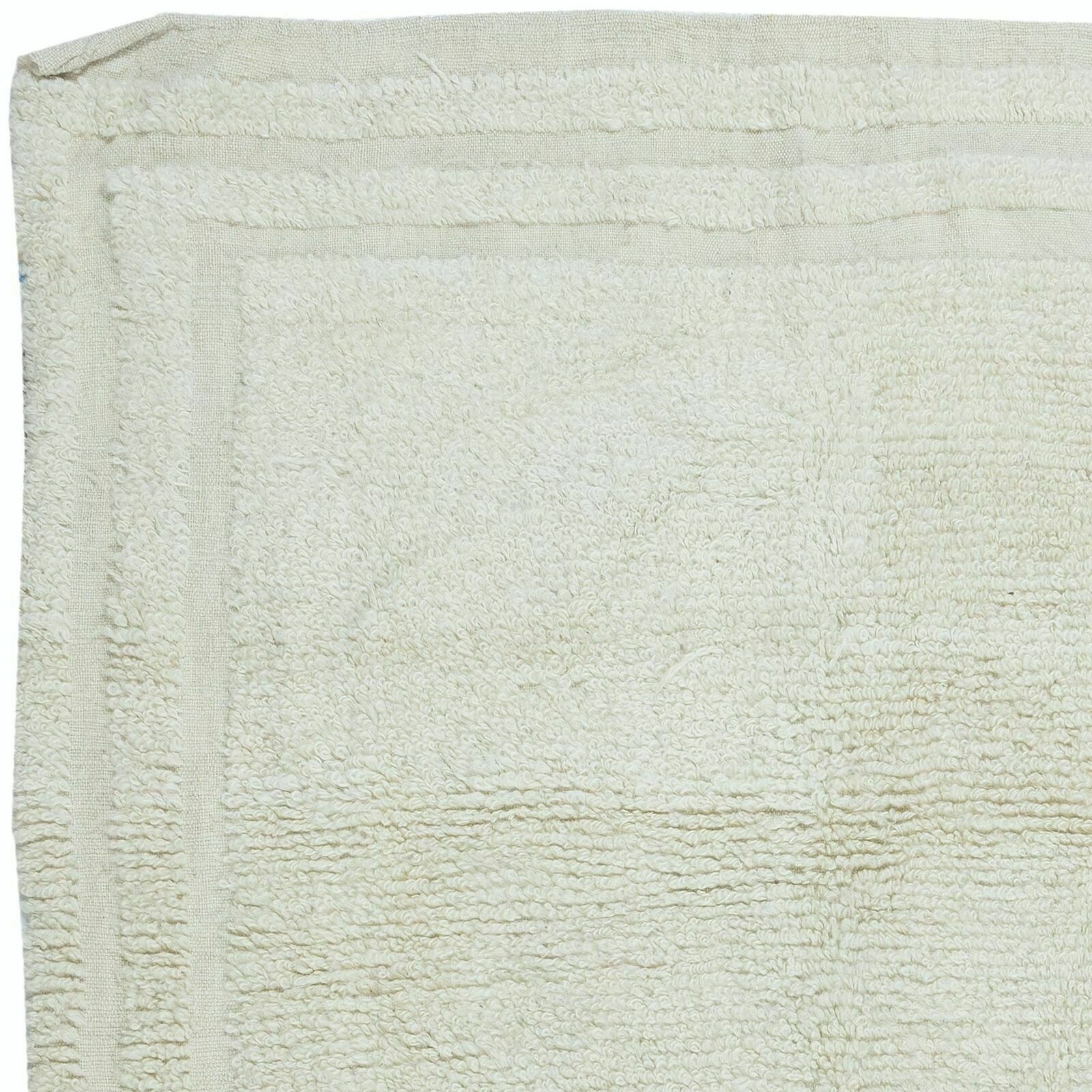 3.7x3.8 Ft Late 20th Century Minimalist Anatolian "Tulu" Rug, 100% Natural Wool photo Textiles