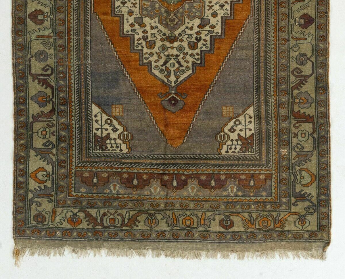 5.4x8.6 Ft One Of A Kind Vintage Anatolian Taspinar Rug Made Of 100% Wool photo for sale