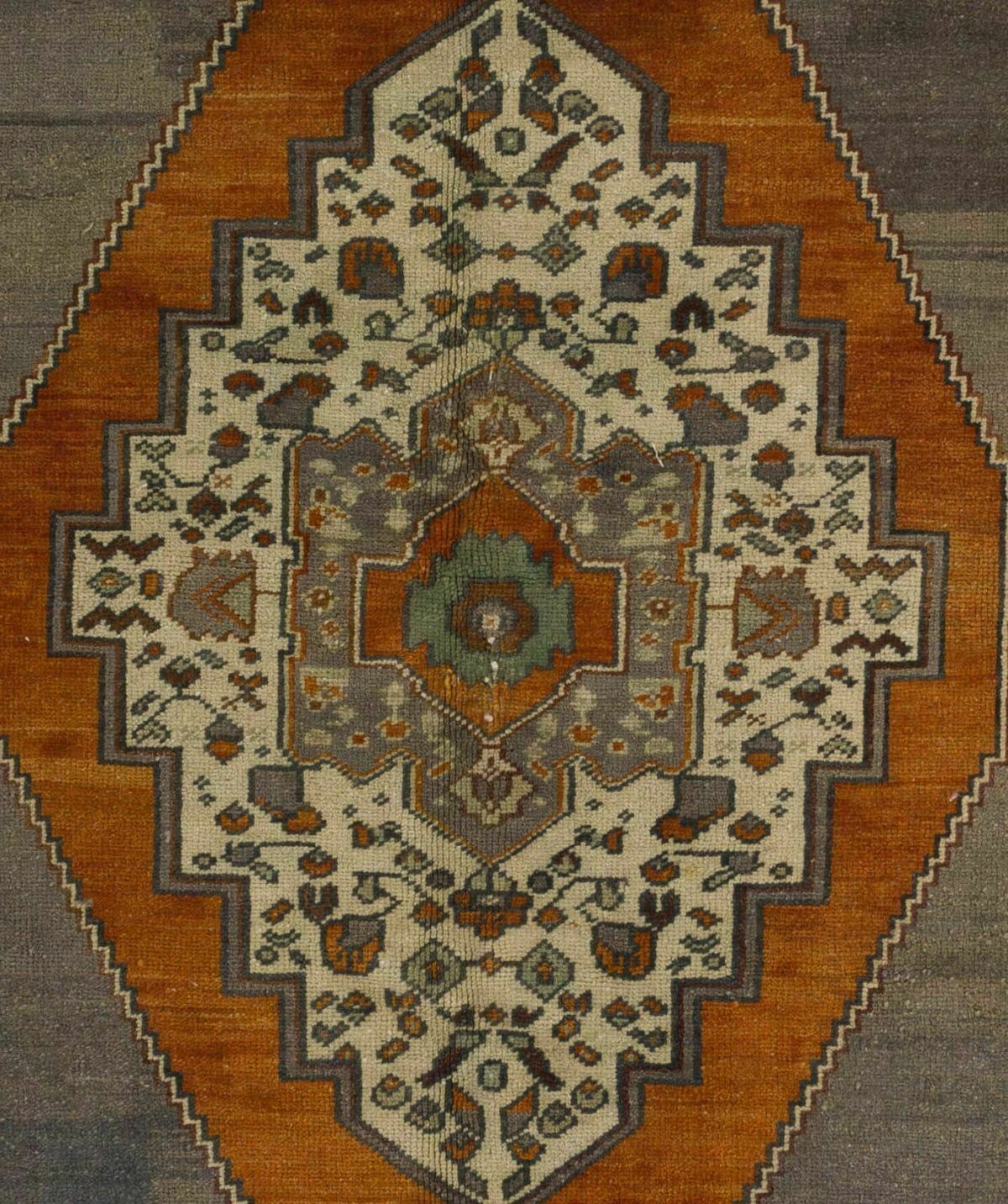5.4x8.6 Ft One Of A Kind Vintage Anatolian Taspinar Rug Made Of 100% Wool photo Textiles