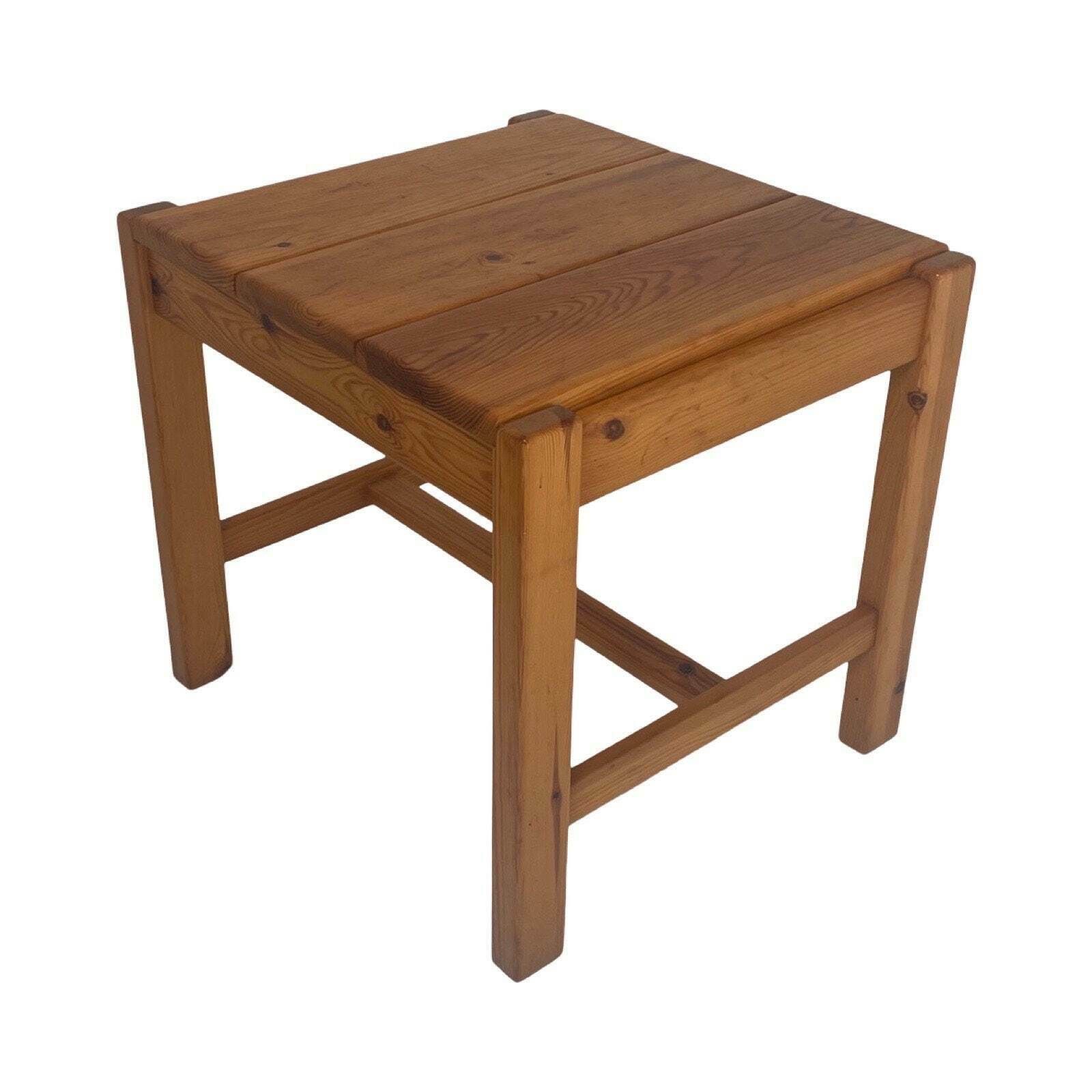Gilbert Marklund   Furusnickarn   Sweden   Pine Wood   Side Or Coffee Table / Stool photo furniture