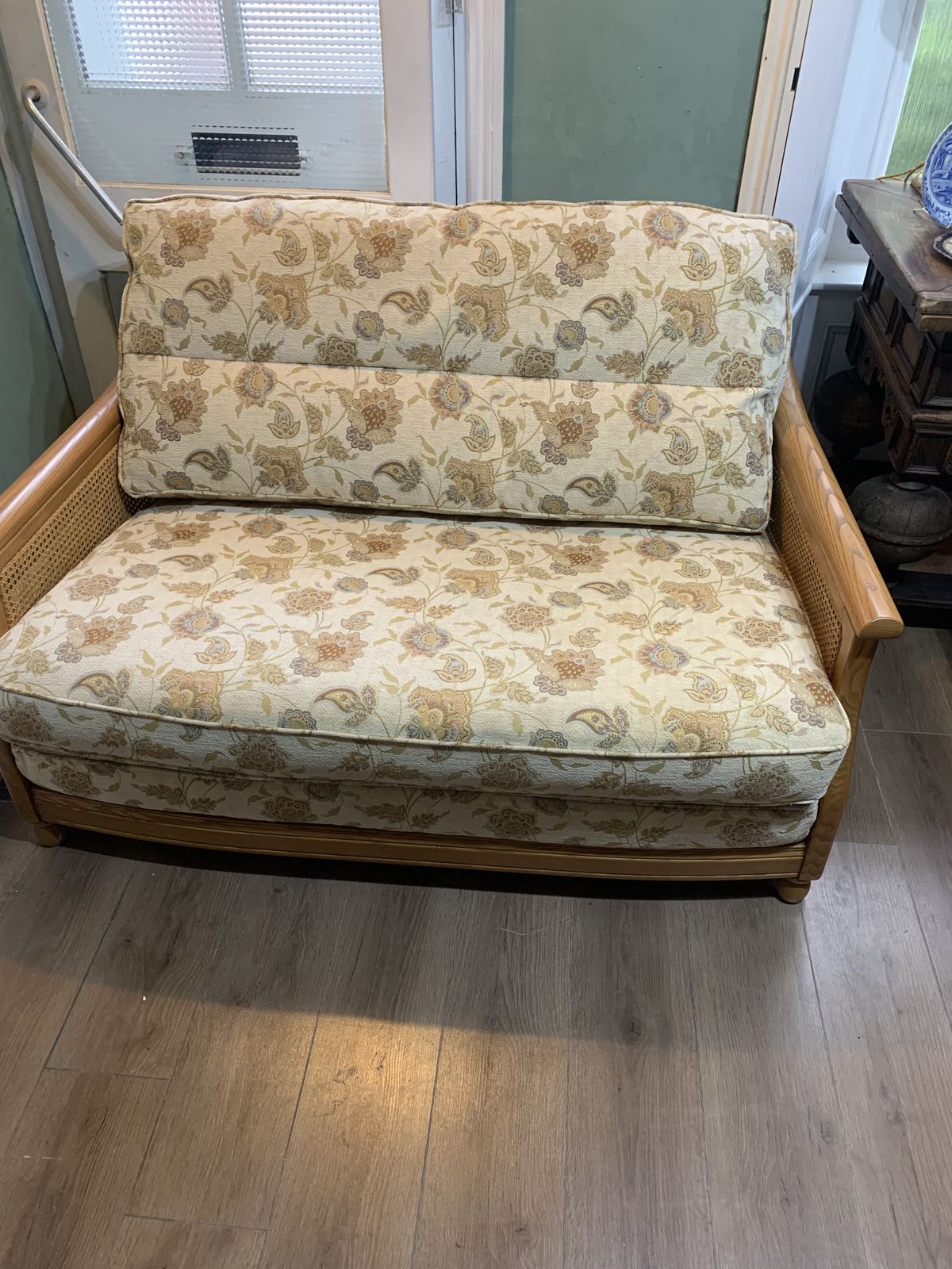 Ercol Three Piece Bergere Suite photo vinterior