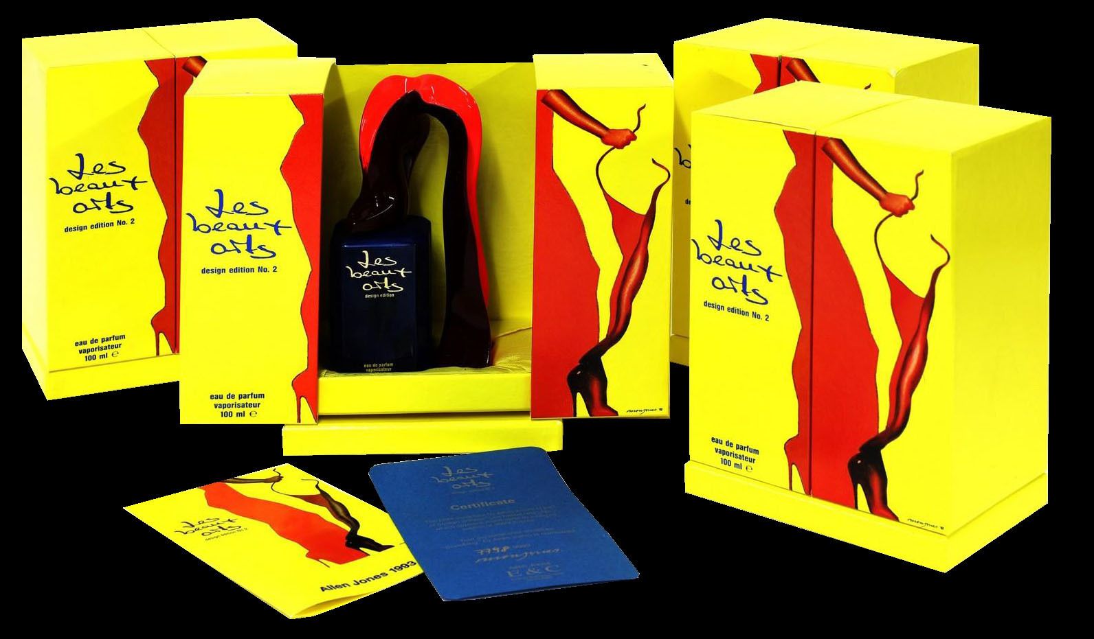 Limited Edition Perfumes By Allen Jones For Les Beaux Arts