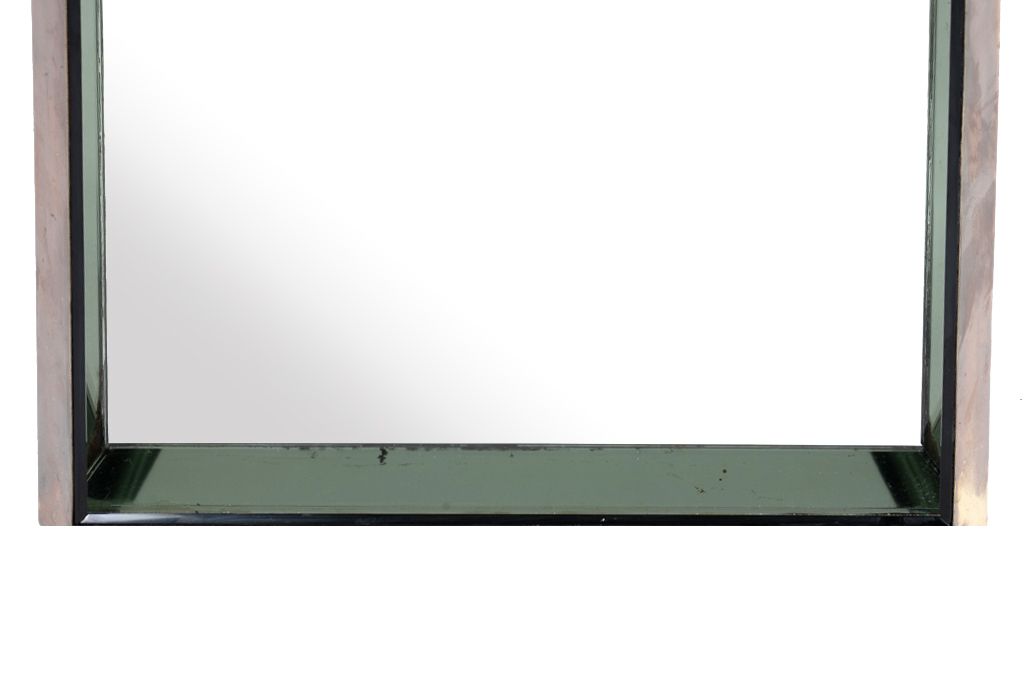 Max Ingrand For Fontana Arte. Polished Metal Mirror. 1960s. photo Home Decor