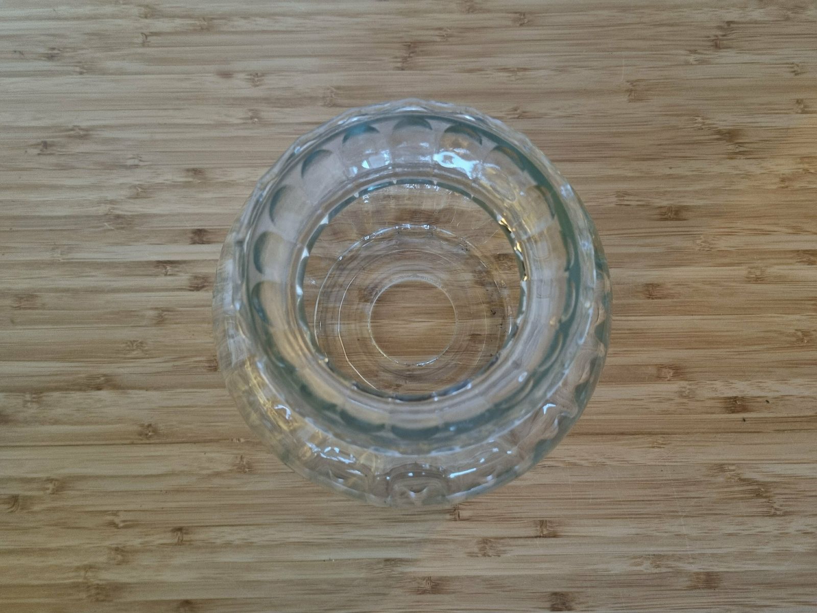Glass Oil Lamp Shade | 1950s Pumpkin Shape Victorian Style | Scalloped Frill Top Glass Shade | English Lighting 5" Tall photo buy