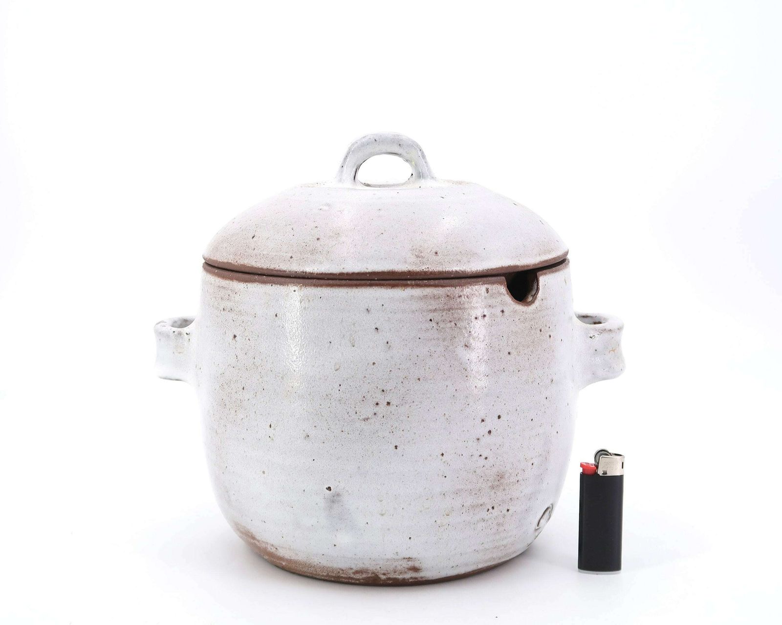 Soup Tureen By Jeanne Et Norbert Pierlot, France 1970s / Ceramic, Stoneware, Serving Pot, White, Minimalist Kitchen photo furniture