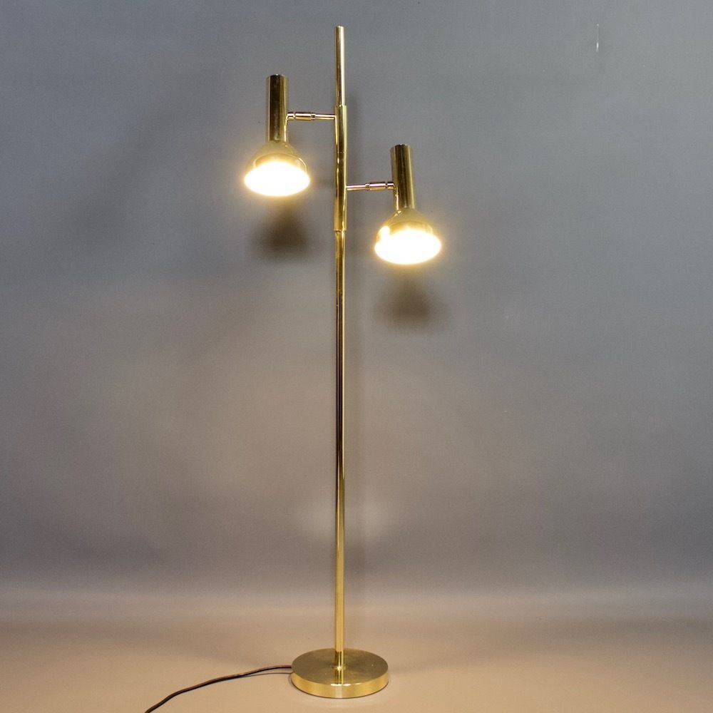 1960s Cosack Brass Floor Lamp, Vintage photo buy