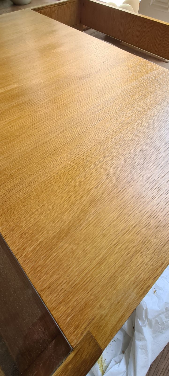B&B Italia (Milan) "Void" Coffee Table. Oak Laminate. Collector Item. Refurbished. photo for sale