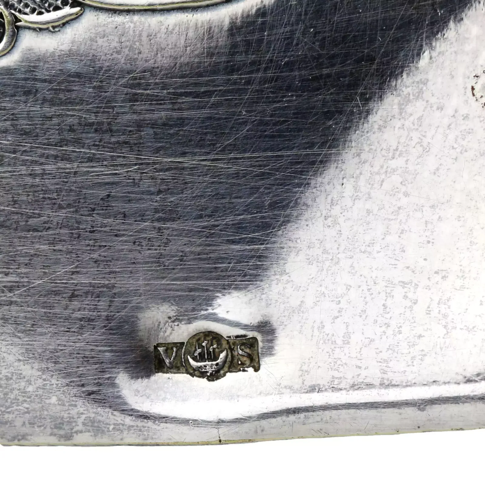 Silver Plated Set For Cleaning Crumbs From The Table photo for sale