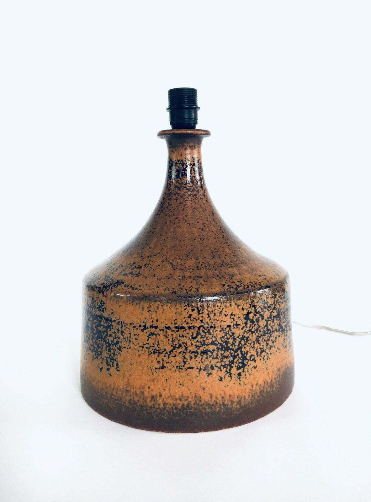 Mid Century Scandinavian Design Keramische Tafellamp Van Aypot, Zweden, Jaren 1970 photo for sale