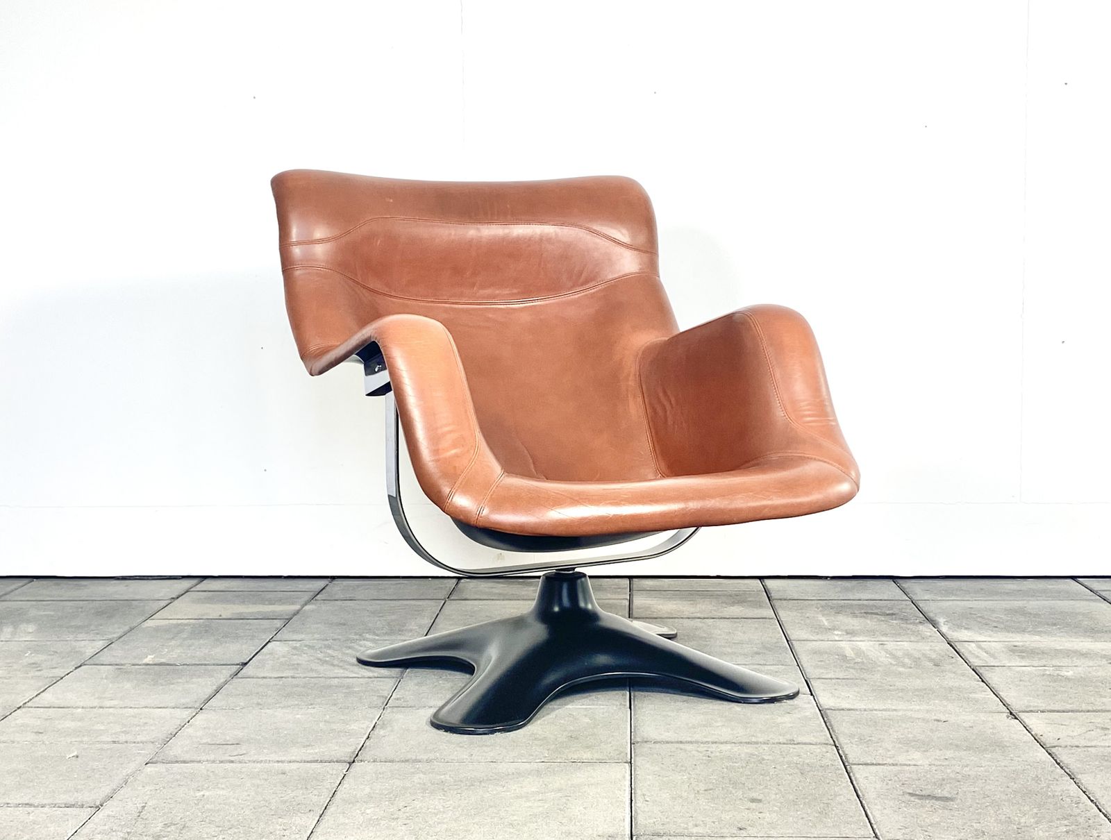 Karuselli Lounge Chair Designed By Yrjö Kukkapuro For Haimi 1970ies photo for sale