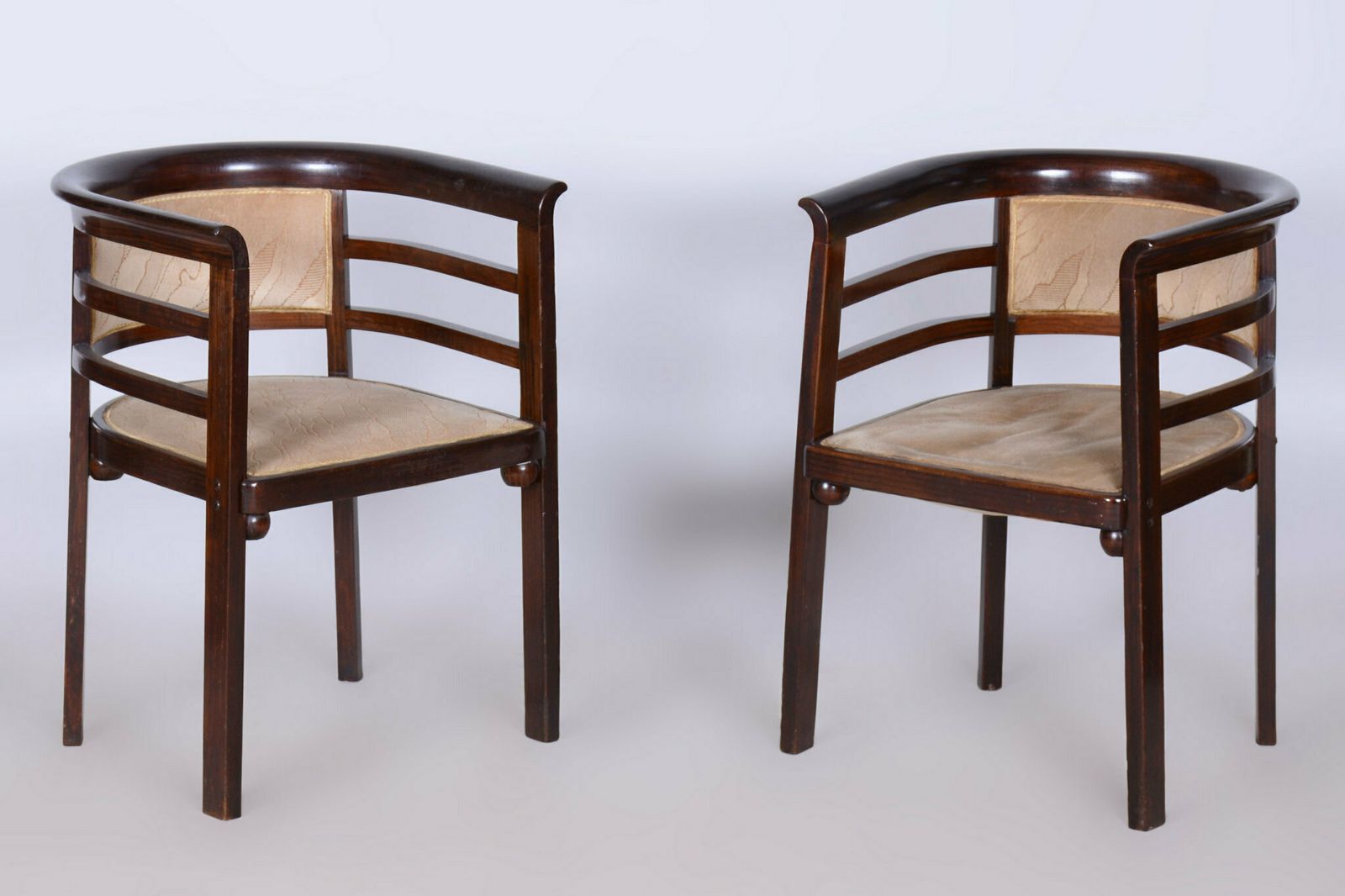 photo for sale Restored Art Deco Seating Set, By J. Hoffmann, Wiener Werkstätte, Czech, 1910s
