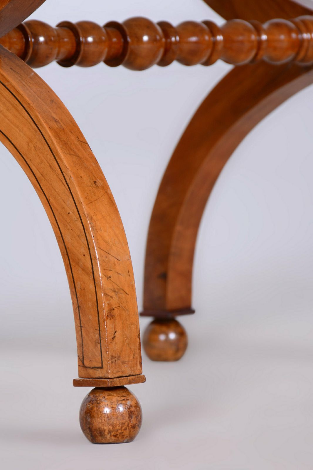 Restored Biedermeier Armchair, Beech, Oak, Cherry, Austria, 1830s photo Furniture