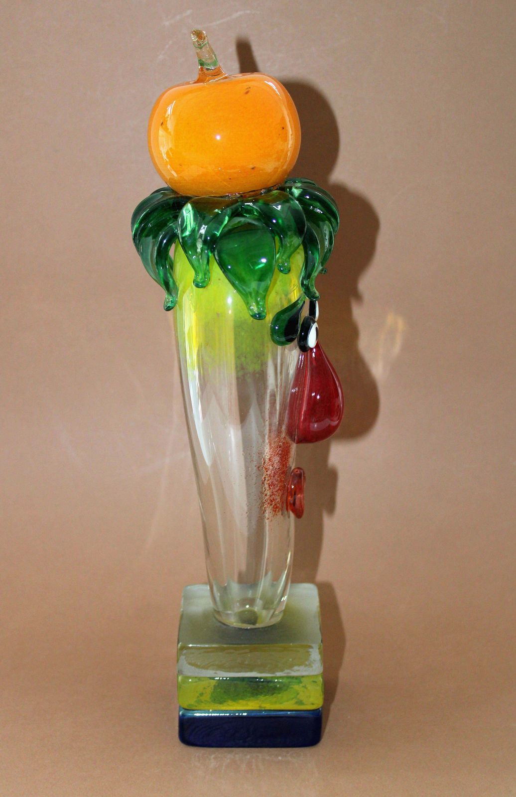 photo vintage Anatoly Grischenko Glass Sculpture Merkuce From The Series The Italians 2008, Glass, 37, 5x11x10 Cm 2008