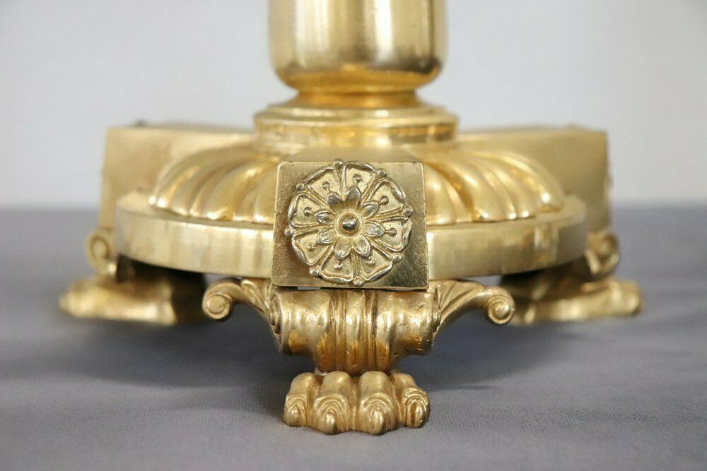 Antique Gilt Bronze Candelabras With Eleven Lights, Late 19th Century, Set Of 2 photo 10881.0