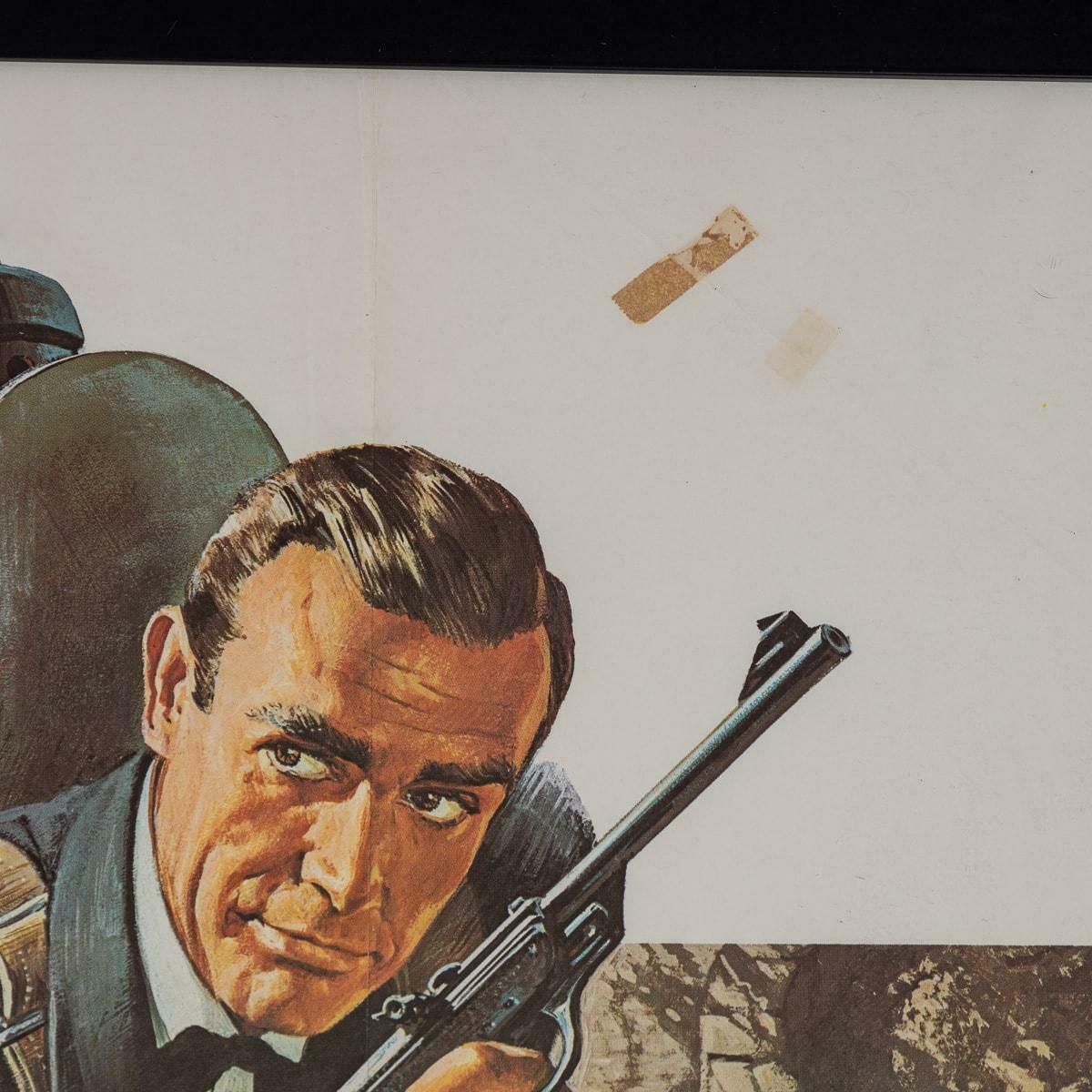 Original U.S James Bond 007 'Thunderball' Poster C.1965 photo Art