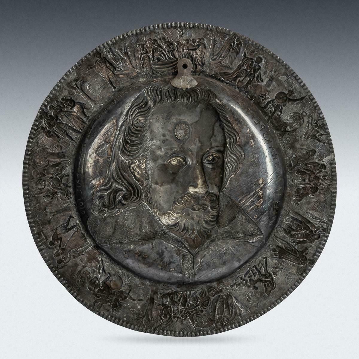 19th Century Victorian Silver Plated Shakespeare Charger, Elkington C.1850 photo furniture