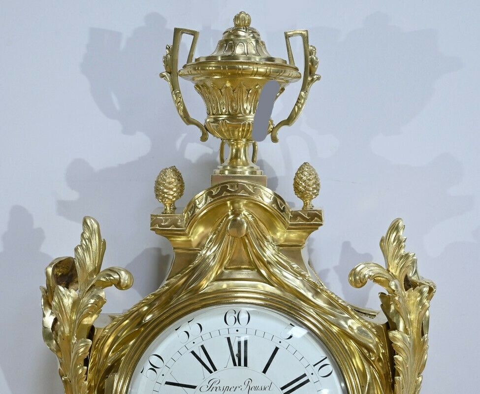 Important Wall Cartel In Gilt Bronze, Maison Prosper Roussel – Mid 19th Century photo 4650.0