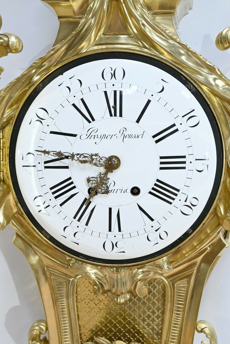 4650.0 Important Wall Cartel In Gilt Bronze, Maison Prosper Roussel – Mid 19th Century photo