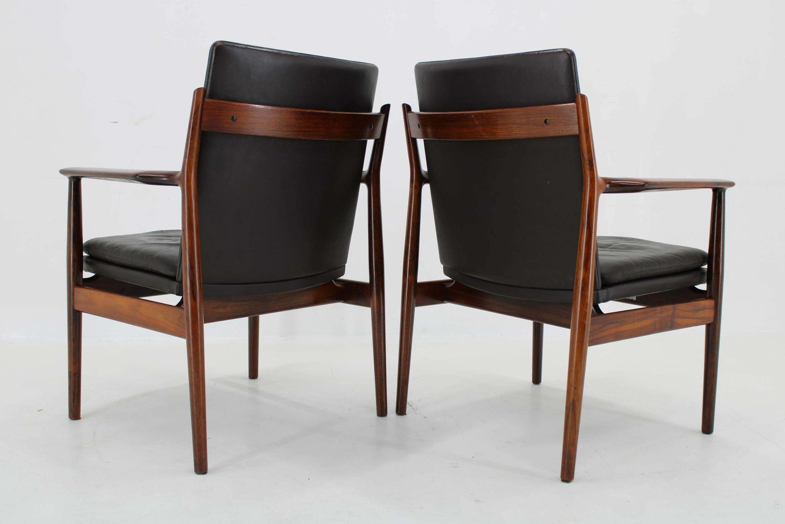 1960s Pair Of Arne Vodder 431 Armchairs By Sibast Mobler, Denmark photo 2409.0