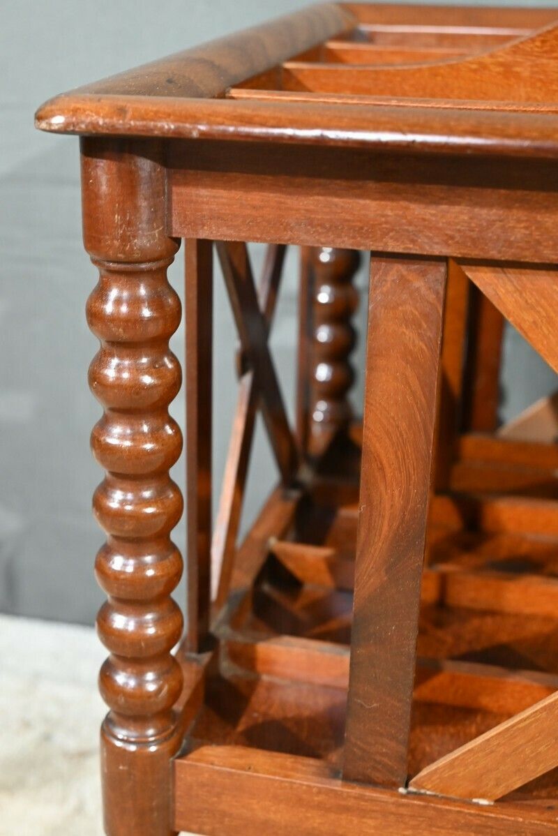 photo for sale Mahogany Magazine Rack, Louis Philippe Period – Mid 19th Century