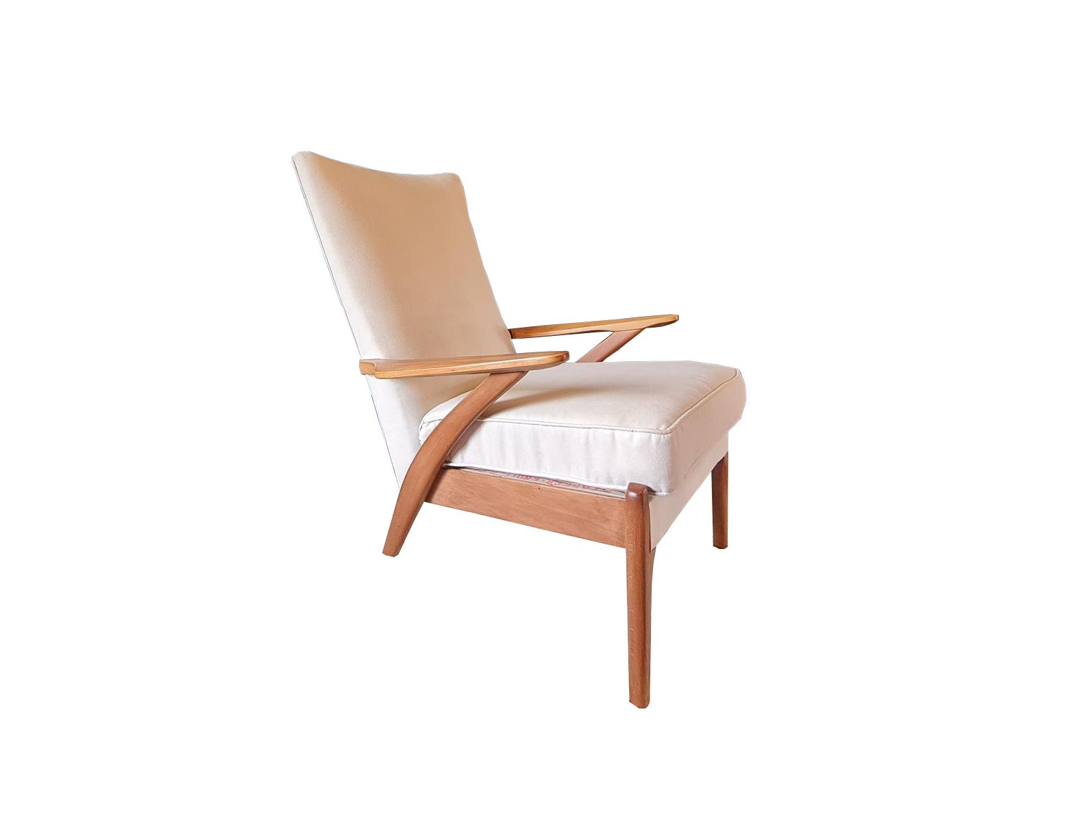 Midcentury Armchair. Super Stylish Refurbished Parker Knoll Design