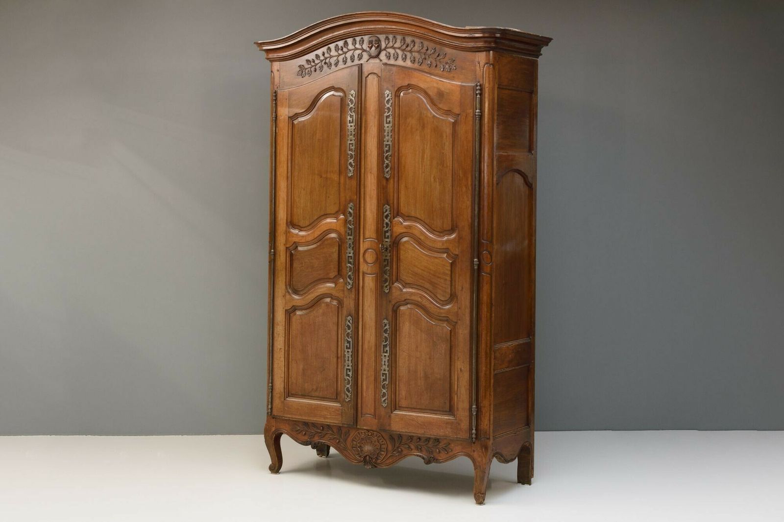 Walnut Armoire, 1800s, Antique