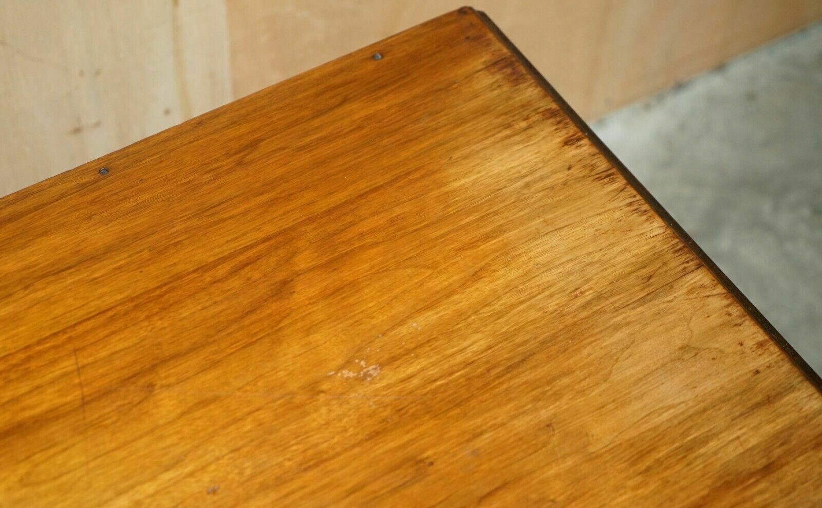 Furniture Stunning Antique Victorian Mahogany & Burr Walnut Centre Table Or Small Desk photo